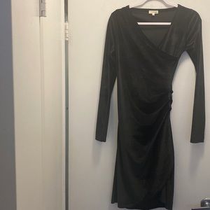 Wilfred Free Black Velvet Dress